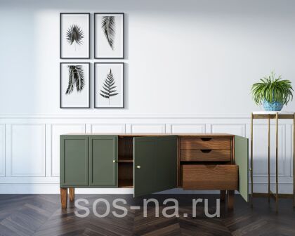 Комод с ящиками, 3 двери "Andersen" AN02